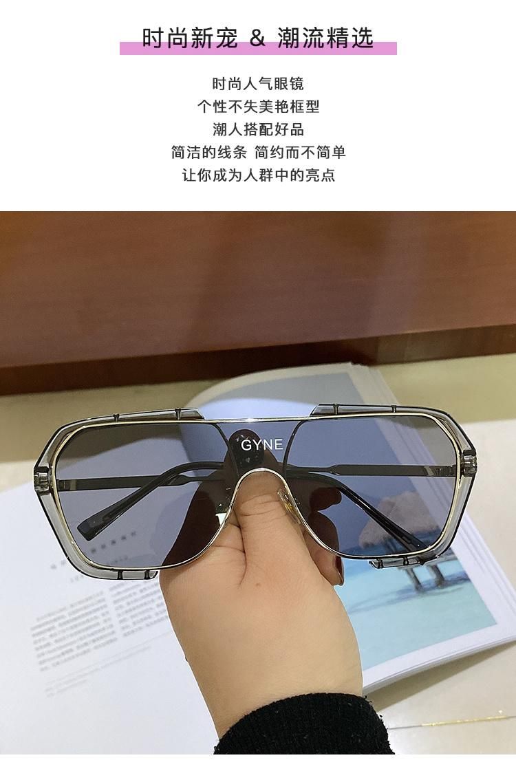 Hot-Selling Explosive Sunglasses Personality Series Popular Elements European and American Style Street Fashion Glasses