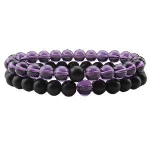 New Fashion Couples Beads Bracelet Natural Gemstone Beaded Bracelet