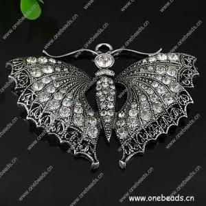 Fashion Zinc Alloy Crystal Pendant (PXH-5061D)