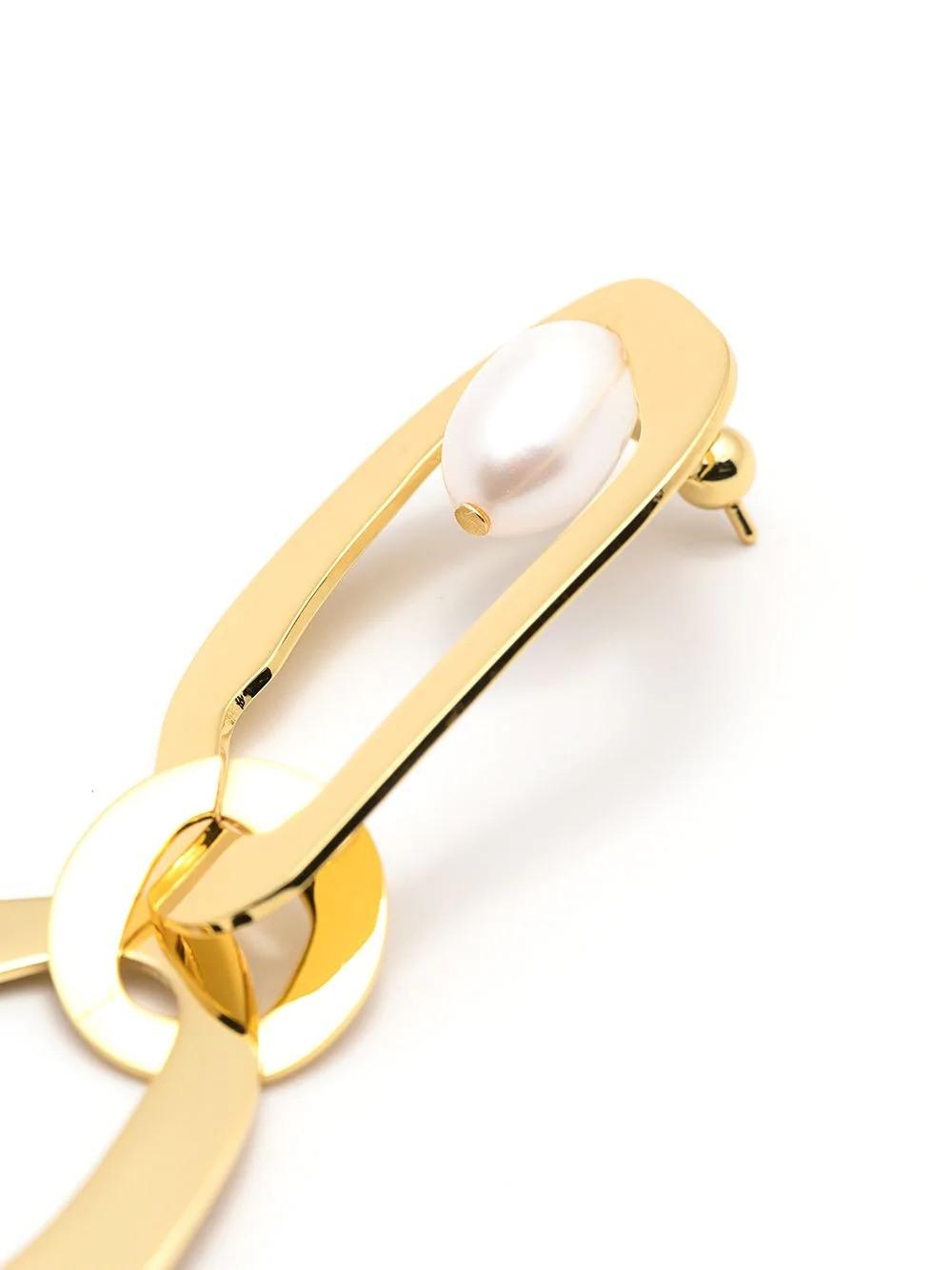 Fashion Temperament Irregular Geometric Hollow Earrings Jewelry