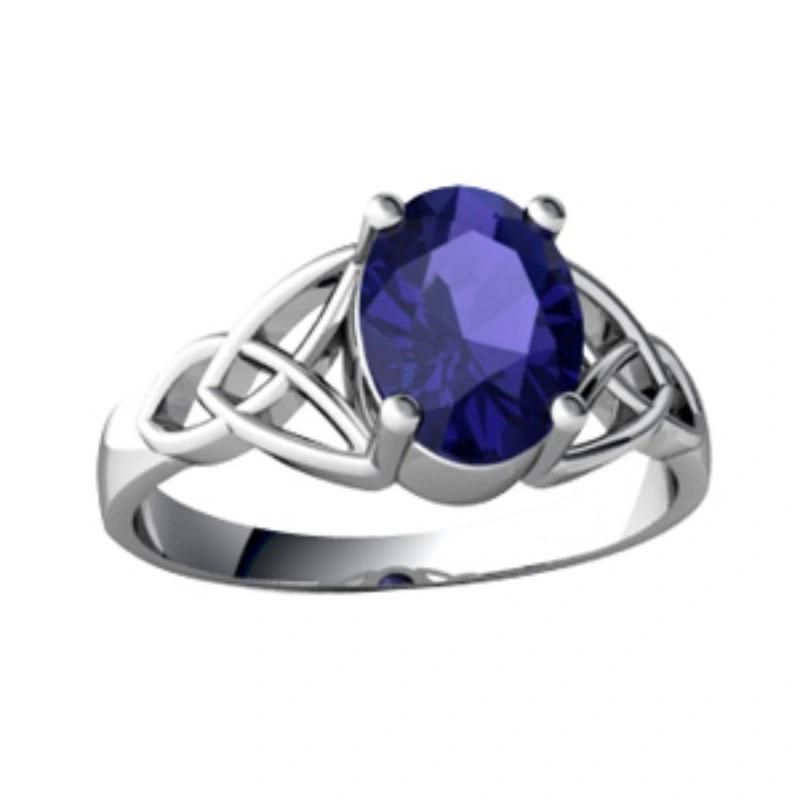 Silver Woman Valentine′s Day Gift Ring