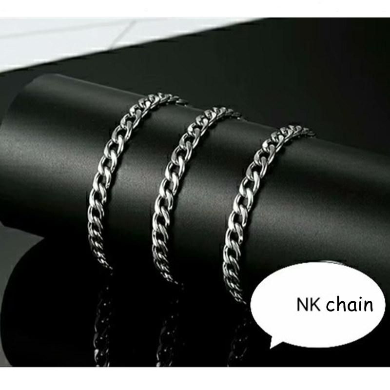 Stainless Steel Nk Chain Necklace Crude Chain Necklace for Men Women Jewelry