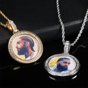 Custom Photo Necklace Personalized Commemorative Photo Pendant