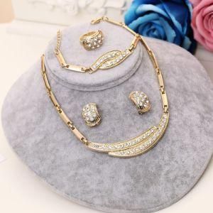 African Beads Crystal Bridal Jewellery Set