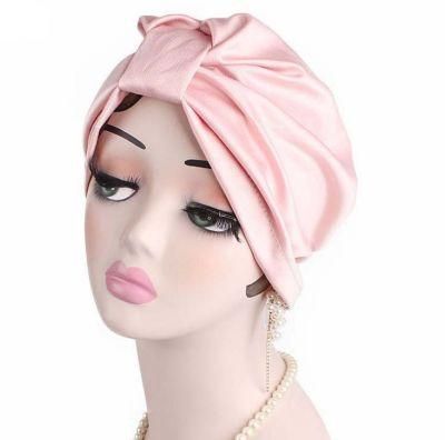 High Quality Silk Hair Bonnet Silk Satin Cap for Hair Beauty