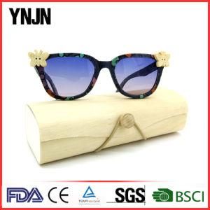 2017 New Products Hand Made Denim Unisex Sunglasses (YJ-30002)