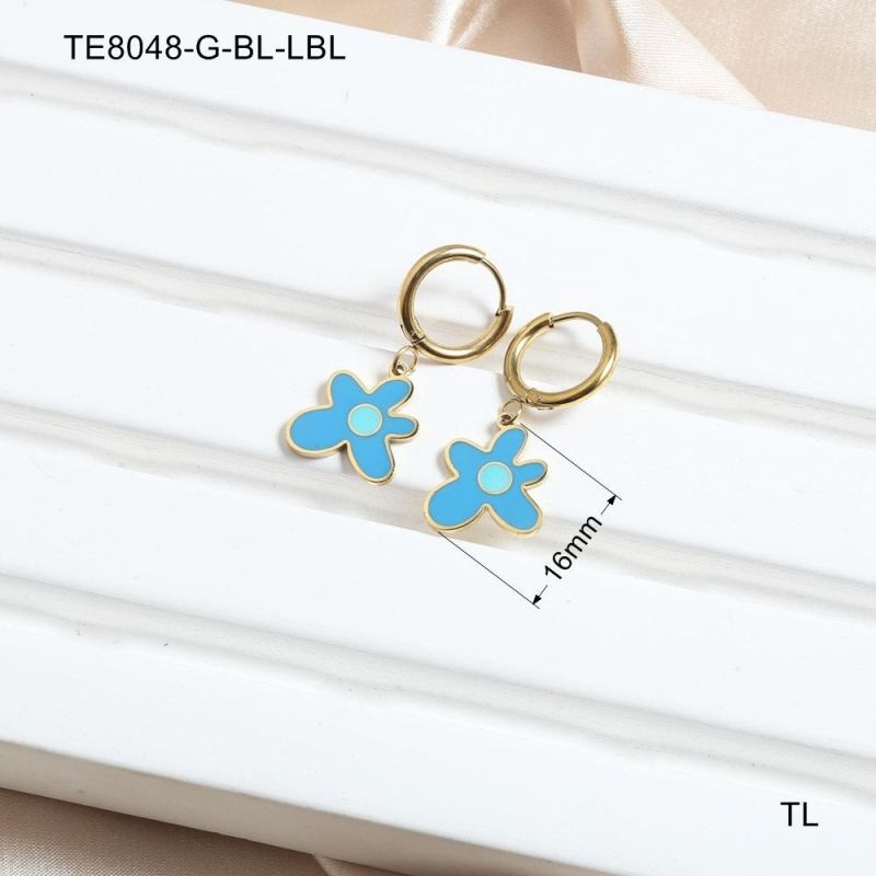 Manufacturer Custom Fashion Jewelry High Quality Non Tarnish Stainless Steel Earrings Gold Plated Earring Stud