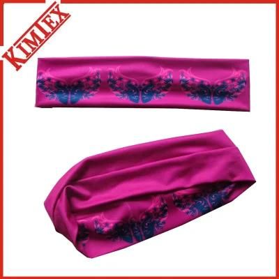 Full Color Printing Spandex Fabric Headband