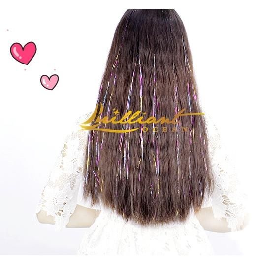 Shinning Hair Tinsel Fashion Hair Accessories Party Supply