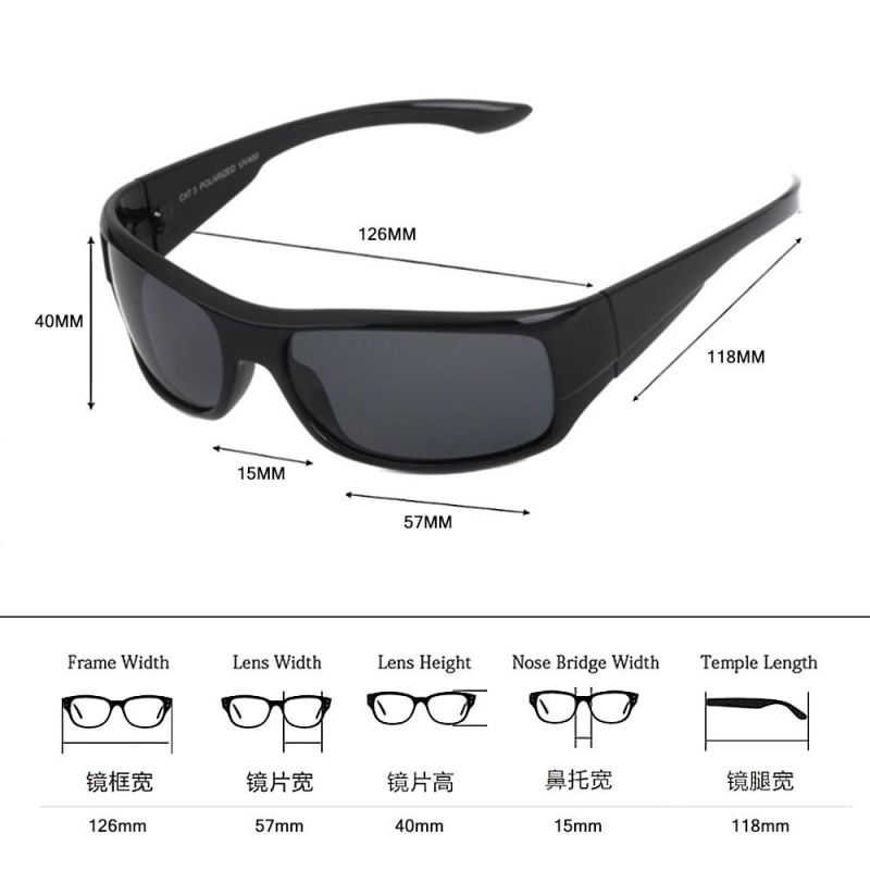 Top Selling UV400 Bike Cycling Sporty Man Polarized Sunglasses Sun Glasses