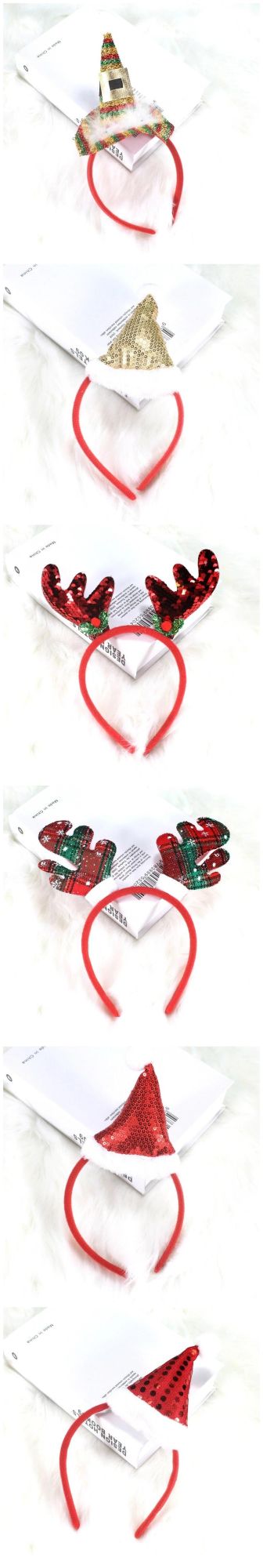 2020 Fashion Jewelry Christmas Gifts Decoration Hair Ornaments Head Hoop