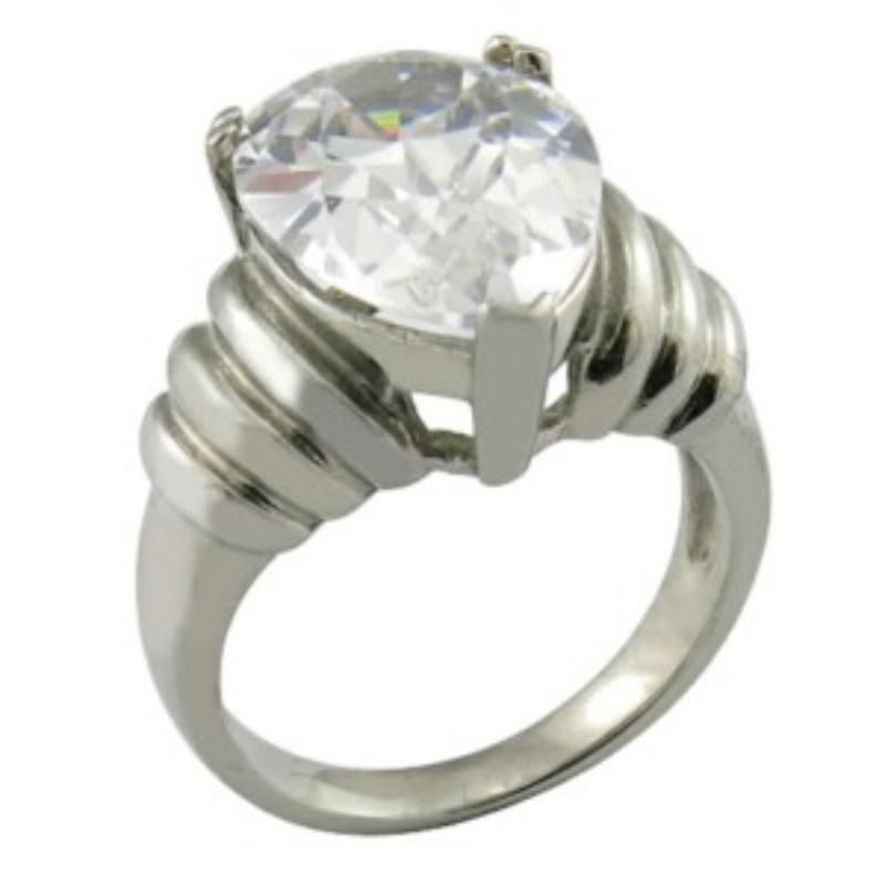 Resin Glue Stone Stainless Steel Man Finger Ring