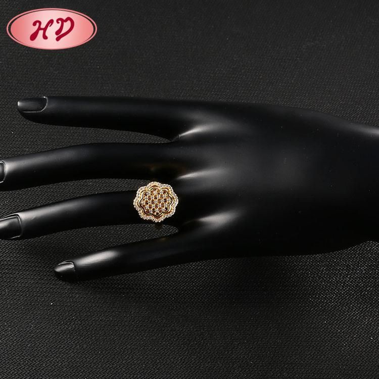 Fashion 18K Gold Plated Stainless Steel Silver Wedding Engagement Jewelry Man Finger Rings Design