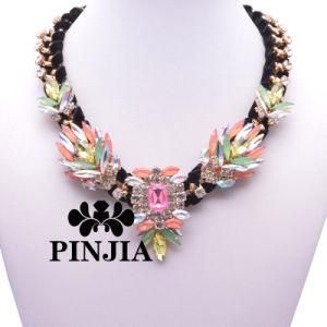 Statement Flower Trendy Party Necklace Wedding Bridal Fashion Jewelry