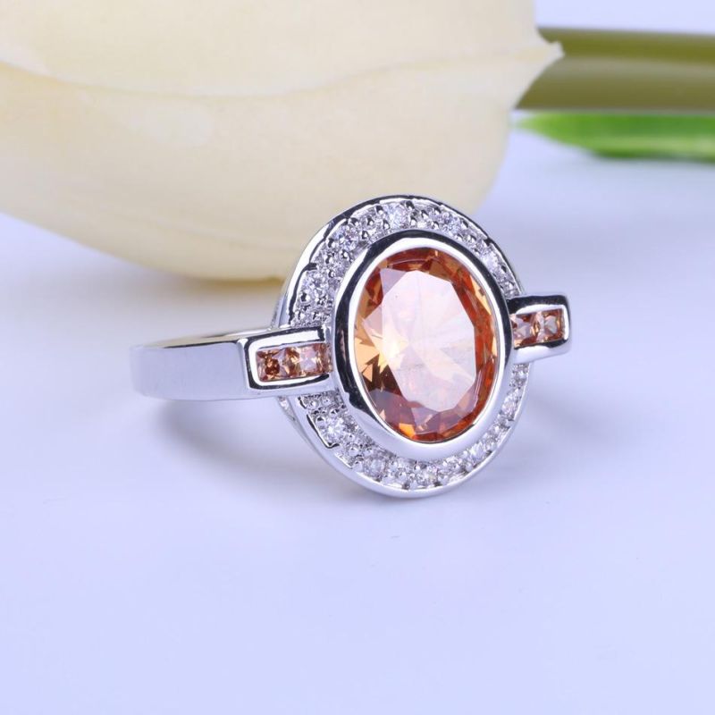 Popular Men′ S and Women′ S Fashion Inlaid Diamond Rings
