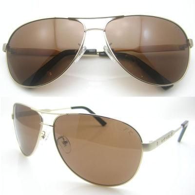 Fashion Classic Designed Metal Polarlized Sunglasses