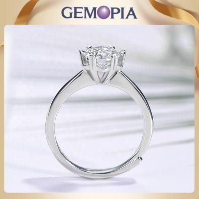 Memorial Gift 925 Sterling Silver Couple Wedding Rings for Lovers