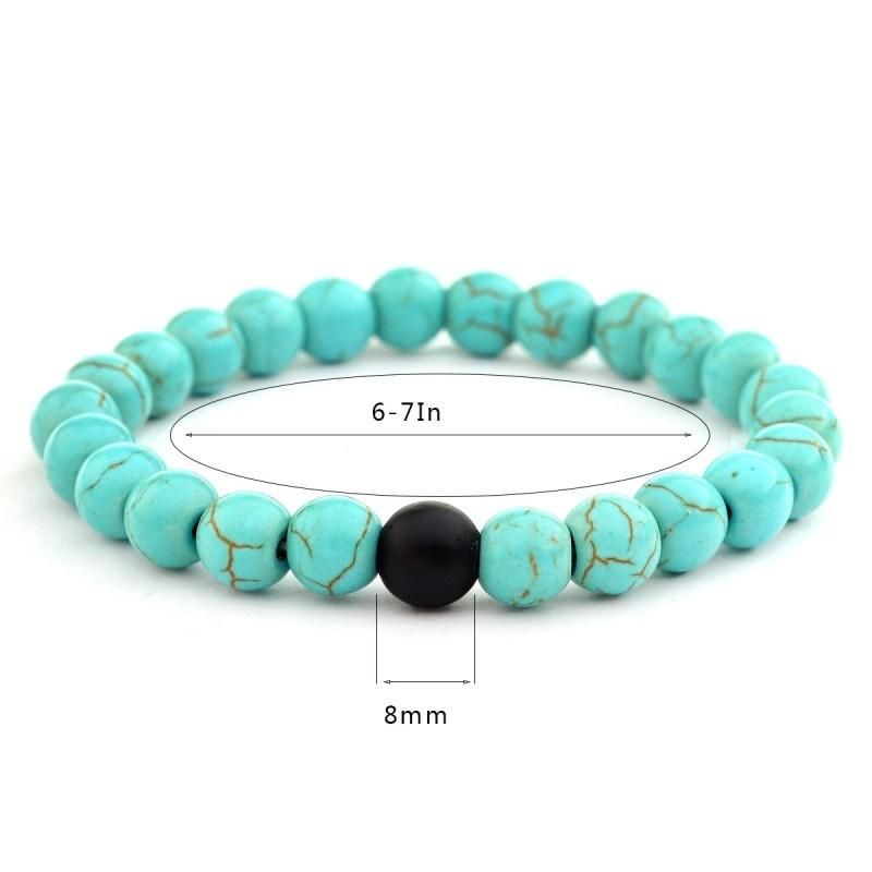 Women Jewelry Gift Turquoise Beads Bracelet