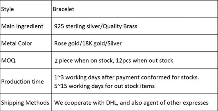 Stainless Steel Creative Moon Bracelet Women Gold Plated Fashion Bracelet