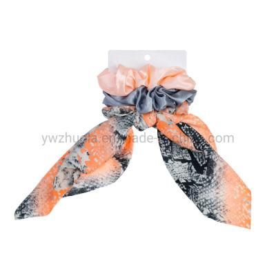 Hot Sale Elastic Hair Scarf Scrunchies Accessory