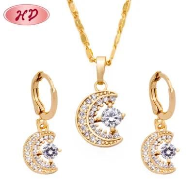 Manufacturer Gold Fashion Wedding Jewellery Designs Jewelry Set for Women