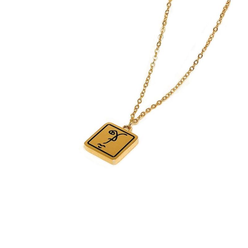 Manufacturer Custom Stainless Steel Fashion jewellery High Quality Wholesale Gold Necklace Never Fade Fashion Women Gold Chain