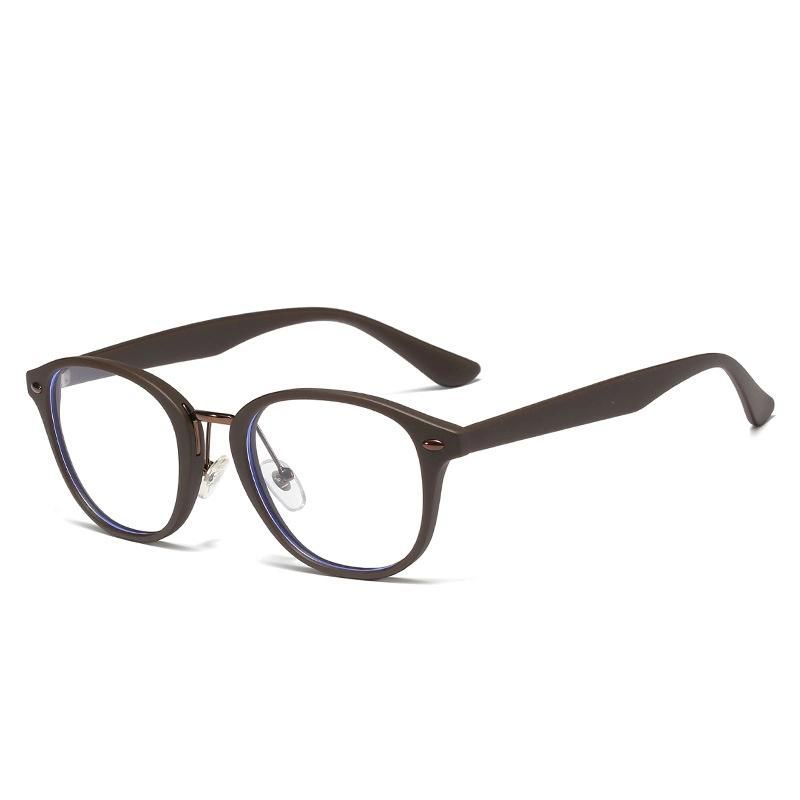 2022 Trendy Unisex Classic Custom Eyewear Tr90 Optical Round Glasses Blue Light Blocking Retro Eyeglasses Frame
