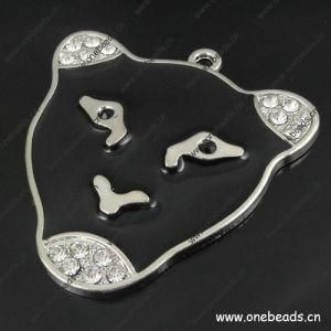 Fashion Zinc Alloy Crystal Pendant (PXH-5064D)