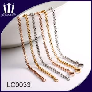 Wholesale Stainless Steel Silver Gold Chain Necklace