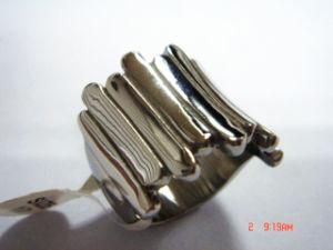 Fashion Stainless Steel Casting Jewelry Ring (RZ3649)