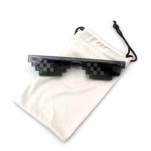 Ynjn Fashion Novelty Flat 8 Bit Pixel Sunglasses (YJ-S59021)