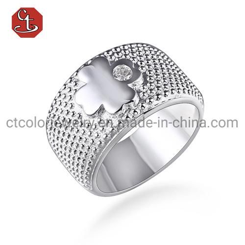 Fashion Jewelry Luxury 925 Sterling Silver Heart Jewelry Rings