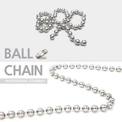 10.0mm 12.0mm Stainless Steel Ball Chain Roll