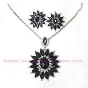 Flower Fashion Jewelry Set (BHT-10031)