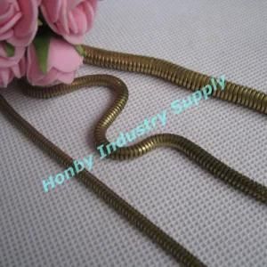 Fancy Round Shape Antique Brass Snake Chain