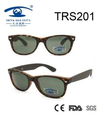Italy Best Design Demi Classical Frame Tr90 Sunglasses (TRS201)