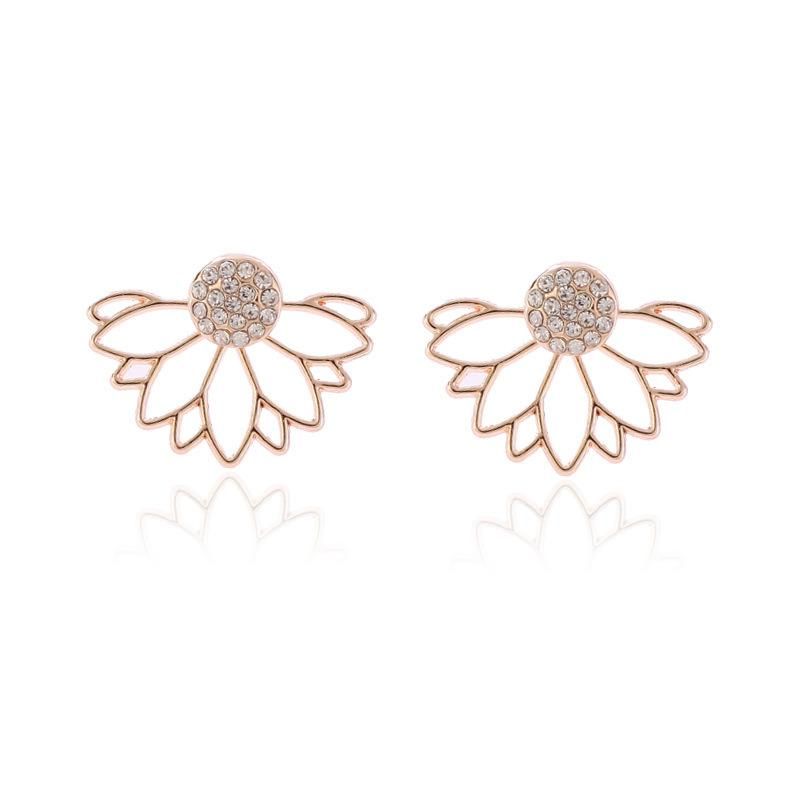 2019 Fashion Design Earring Stud with Lotus Flower Shape