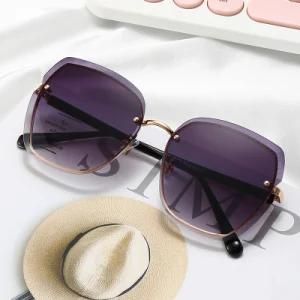 High Quality Pleated Tr Metal Frame Fashion Polarized UV400 Sunglasses