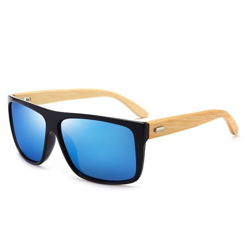 European and American New Fashion Sunglasses Men′s Classic Sunglasses Bamboo Glasses Wholesale Sg3003