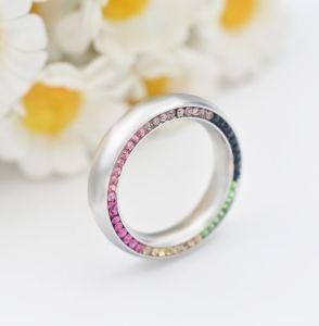Fashion Colorful Cheap Wholesale 316L Stainless Steel Rings