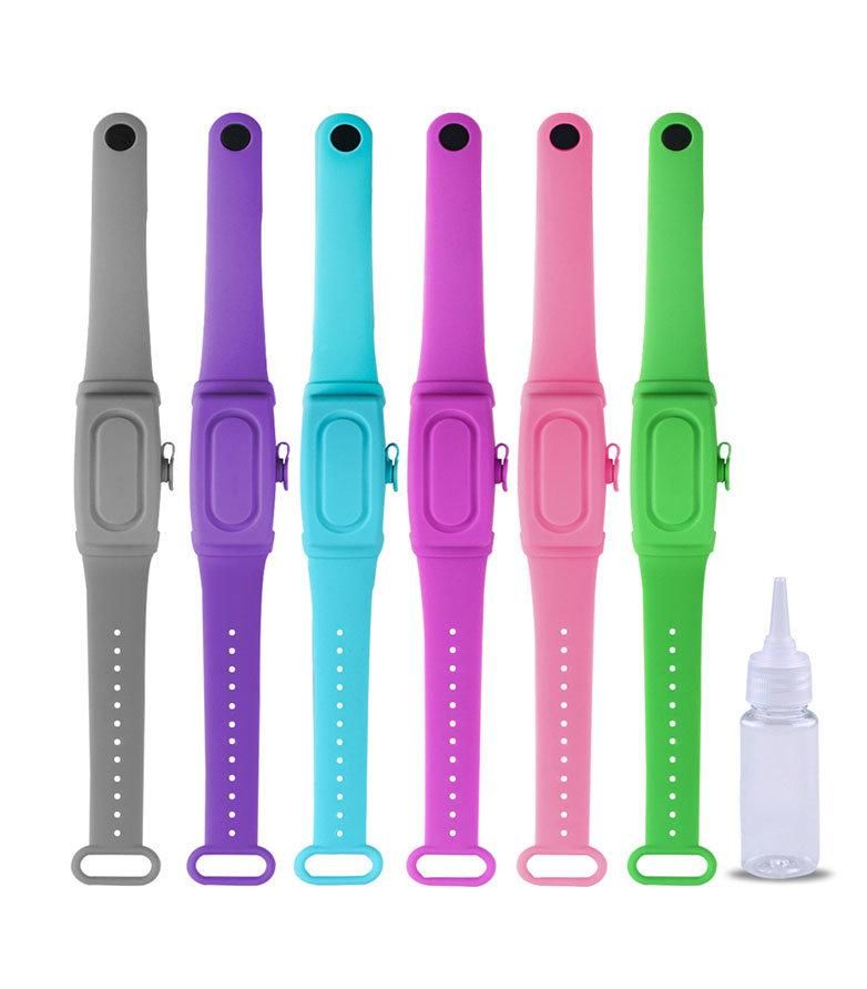 New Adjustable Silicone Sterilized Bracelet Disposable Hand Sanitizer Bracelet