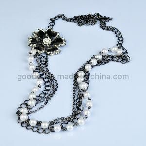 Flower Chain Necklace (GD-AC166-2)