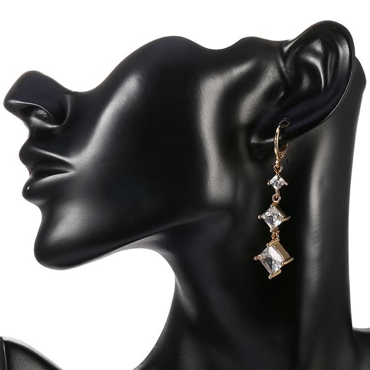 HD 2020 Fashion Luxury Hot Sale 18K Gold Plated Drop Earring for Women