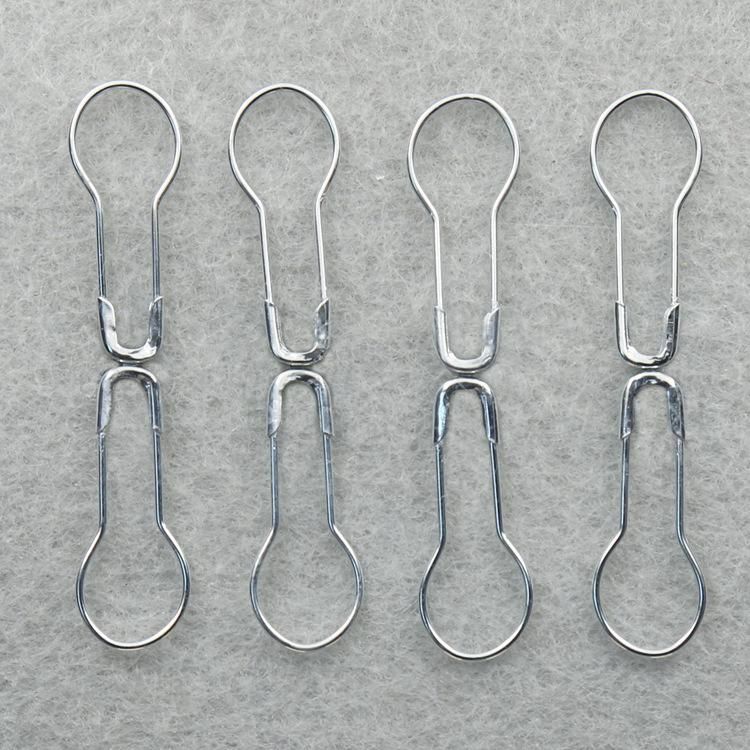 Gold Color Gourd Shape Pin 22mm Metal Safety Pin for Clothing