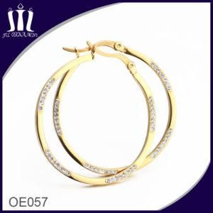 Fashion Design Hanging Hoop Earrings for Cute Girls