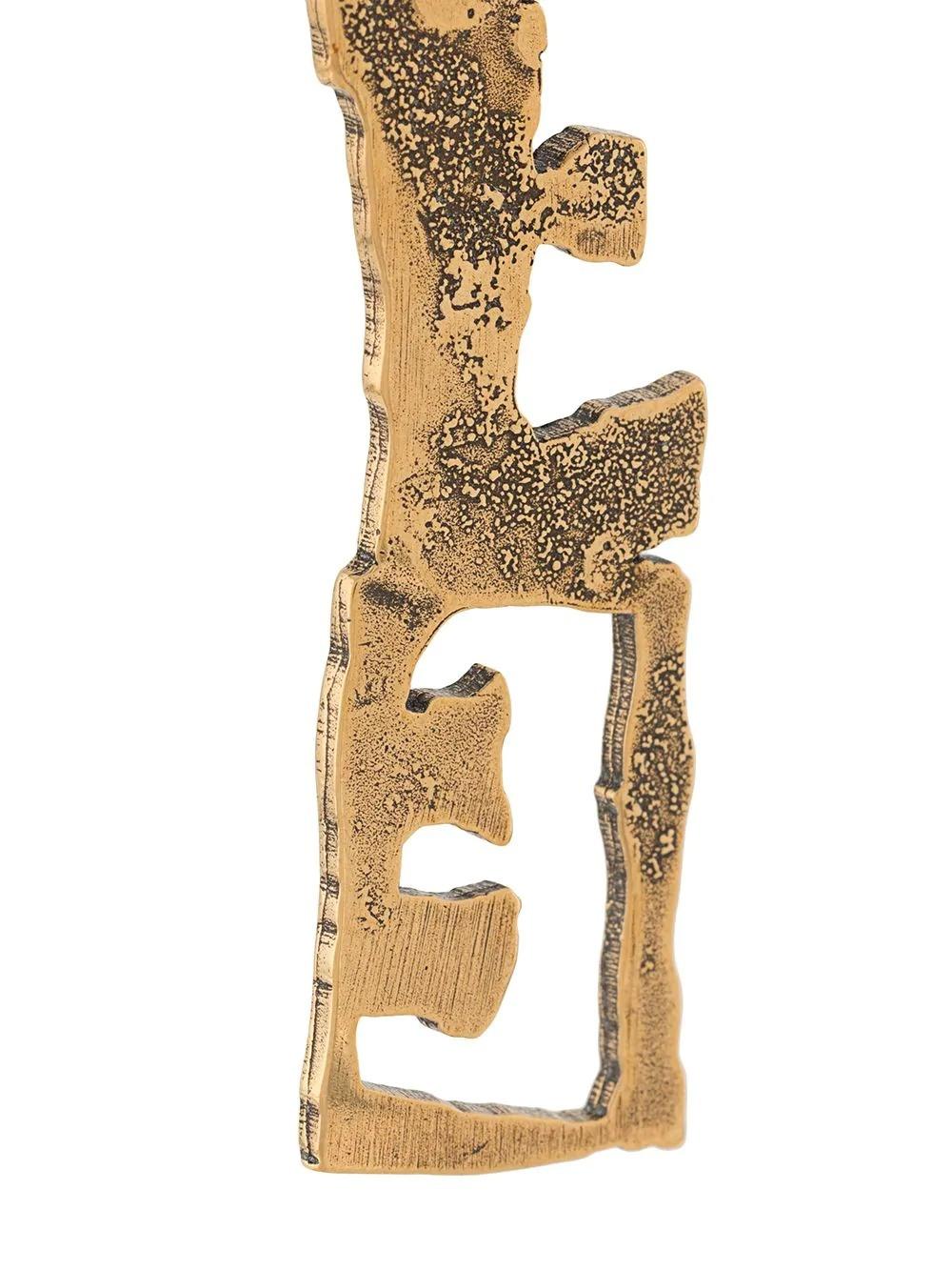 Fashion Metal Alloy Letters Temperament Earrings Jewelry