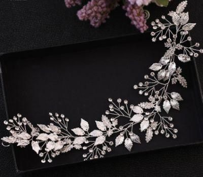 Wedding Bridal Crystal Flower Hair Clip Hair Comb Hair Vines Headpiece