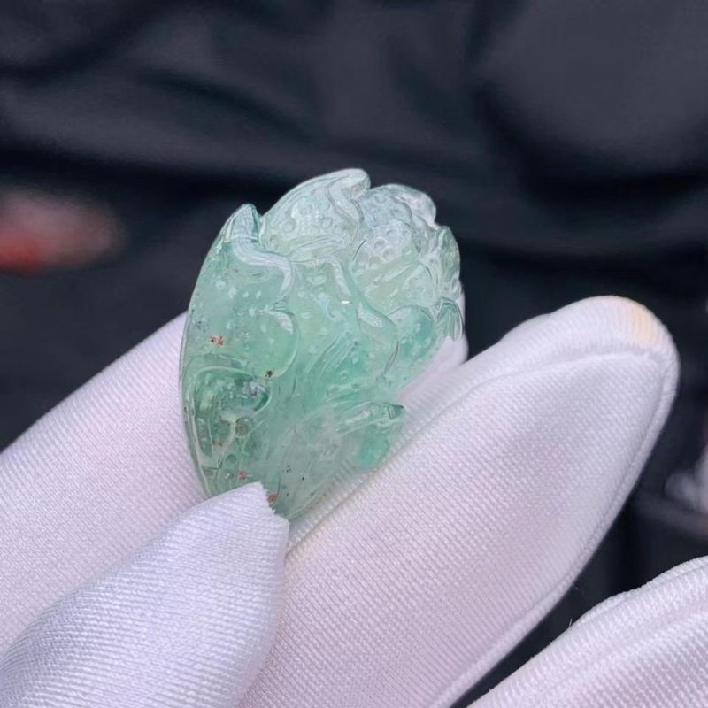 Gold Strawberry Quartz Pendant China Natural Crystal