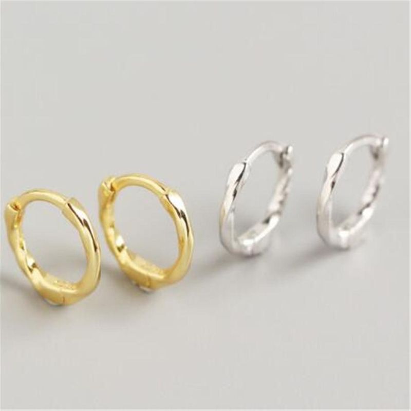 Fashion Simple Silver Color Casual Earrings