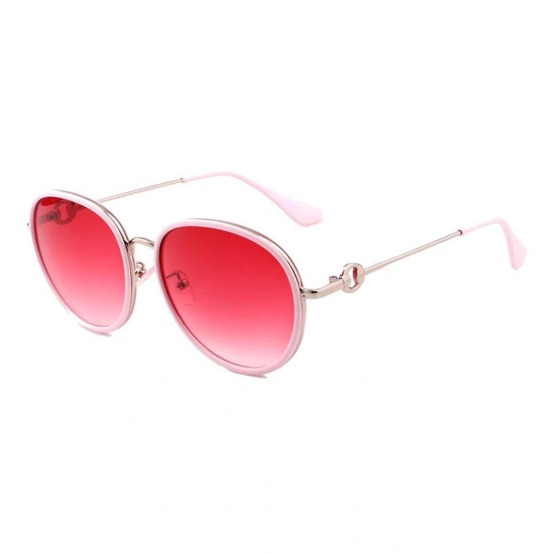 2017 Hot Selling Round Shape Metal Combination Sunglasses